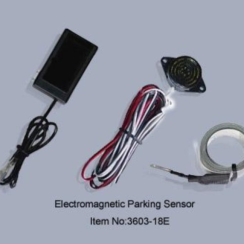 Electromagnetic parking sensor with audio