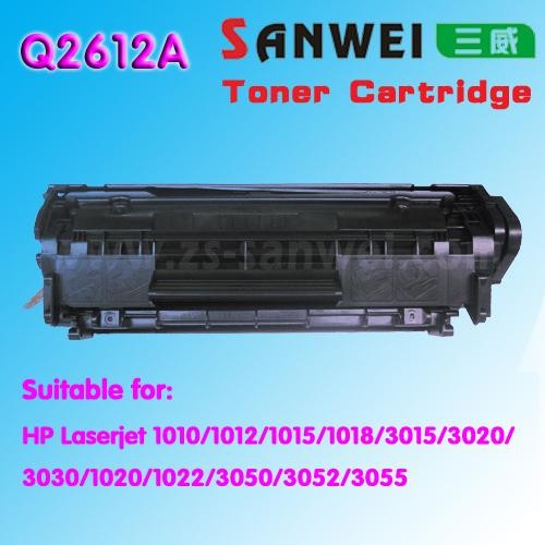 Toner cartridge for hp q2612 office consumables