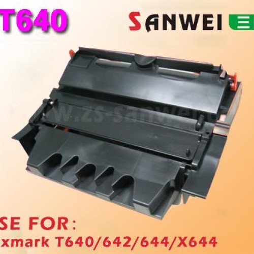 Toner cartridge for lexmark t640/642/644/x644
