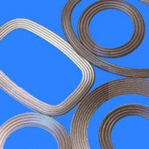 Corrugated metal gaskets