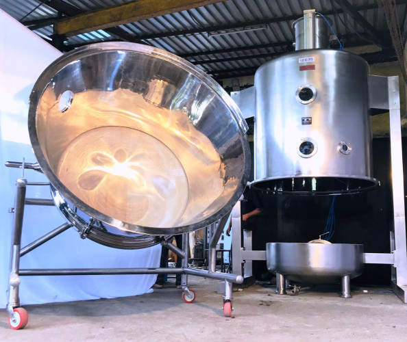 Fluid bed dryer machine