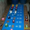 Math- puzzle peg board