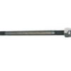 Hydraulic pump control valve lever with nut