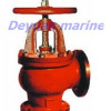 Jis marine cast iron flanged angle stop valves