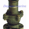 Marine flanged suction check valve