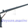 Hydraulic slewing crane &rescue boat liferaft landing device