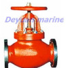 Marine cast iron flanged globe stop valves