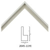 Cheap plastic foam moulding modern wood color molding 2045