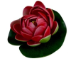NGTONLINE artificial Floating Flower Small Size(4x4) 1 pc only any colour will be send
