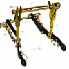THREE POINT LINKAGE KIT FOR TRACTOR. (KUBOTA KIT)