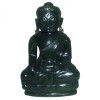 FABULOUS HAND CARVED RARE HUGE NATURAL AVENTURINE BUDDHA SCULPTURE