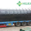 Huayin brand plastic refining to fuel oil machine with high oil rate