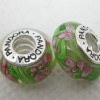 pandora glass beads
