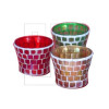 mosiac candle holder
