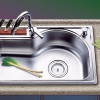 kitchen stainless steel sink