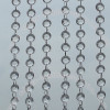 Beaded curtain for event decoration
