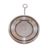 Wafer type single plate check valve