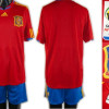 Spain national team 2010 world cup soccer jersey and shorts