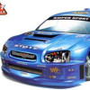 Subaru wrx sti style 1:8 scale rtr