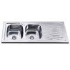 Double Drainboard Sink
