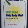 Aloe vera baby body wash/liquid soa