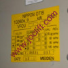 NIPPON OTIS ELEVATOR SPEC60 SPEC90 