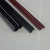Black quartz glass tube