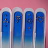 sell glass nail file with diamond 