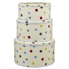 round tin can tin container