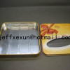 chocolate tin box, chocolate can, chocolate box, window tin box