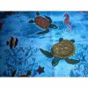 Silk dyeing