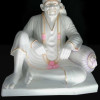 Marble sai baba statue