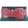 Elasticated textured belt