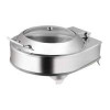 Round Glass Lid Chafer with Stand & Electric Heater