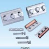 Bimetallic pg clamp with three bolt