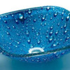 double layer glass sink