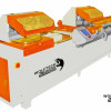Double head pvc aluminium cutting machine