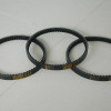 raw edge belt