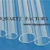 Clear quartz tube