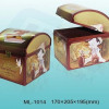 locked tin box